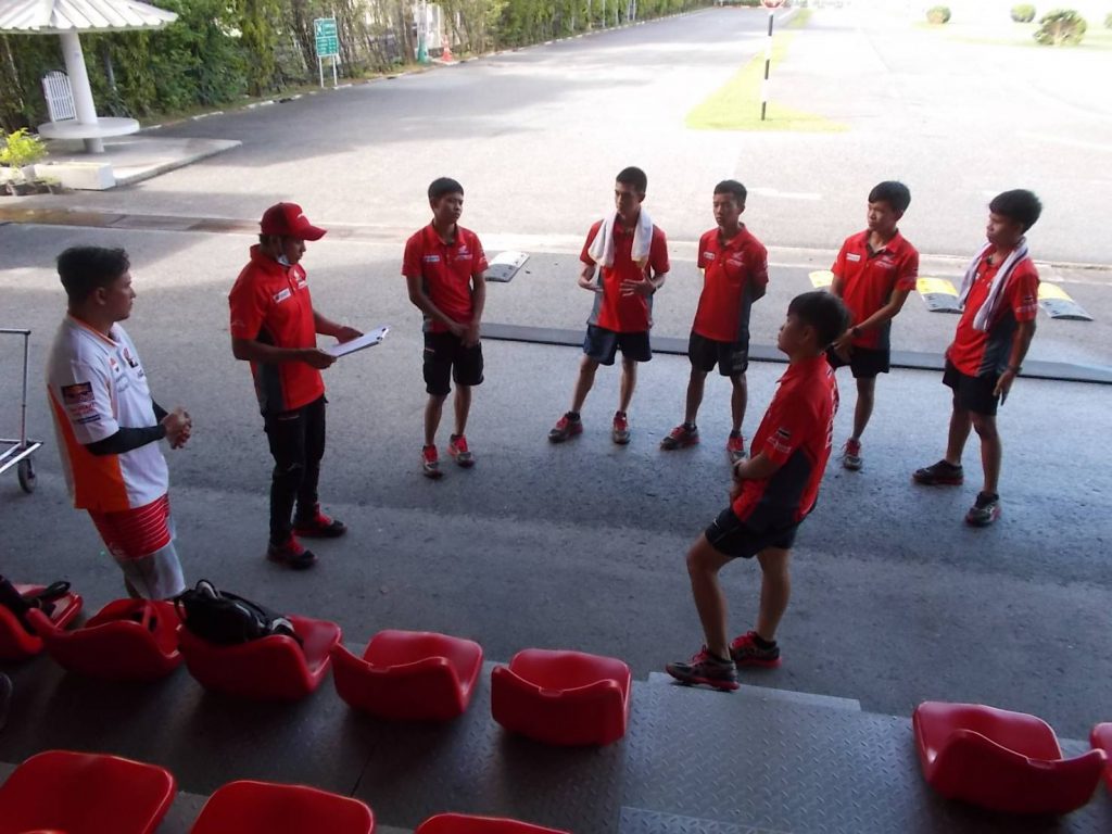 เอ.พี. ฮอนด้า เรียกนักบิดดาวรุ่งทดสอบร่างกาย เตรียมพร้อมก่อนกลับมาลงแทร็ค