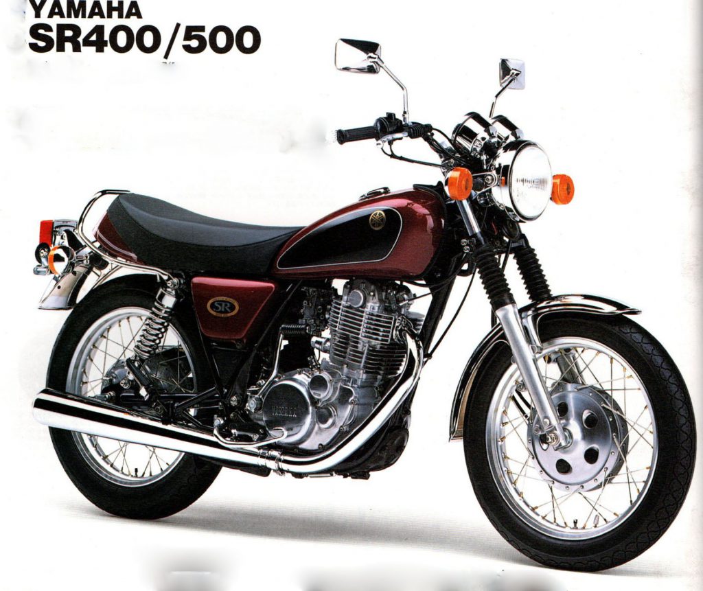’99 YAMAHA SR รูปทรงย้อนยุคและเรียบง่าย