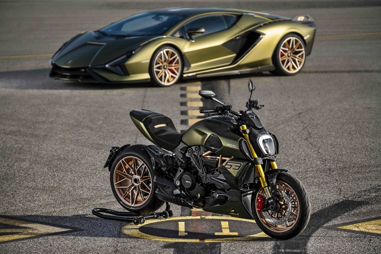 เปิดตัวโปรเจคพิเศษ Ducati Diavel1260 Lamborghini