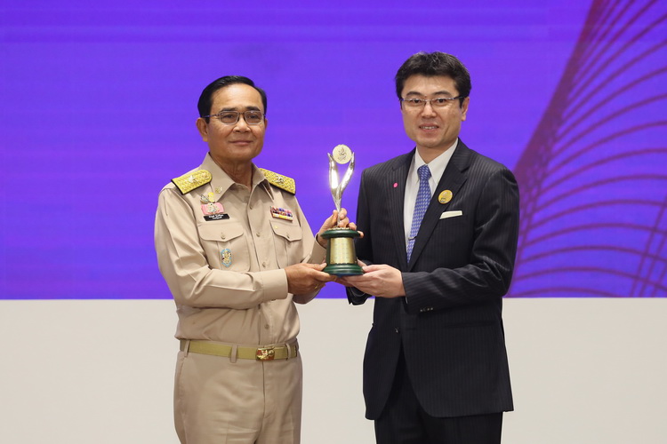 ไทยยามาฮ่า รับรางวัลอุตสาหกรรมดีเด่นประเภทการจัดการพลังงาน