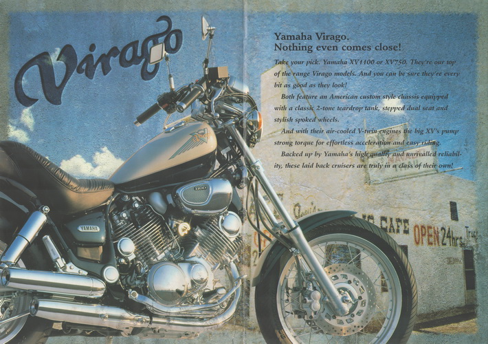YAMAHA VIRAGO 1100/750