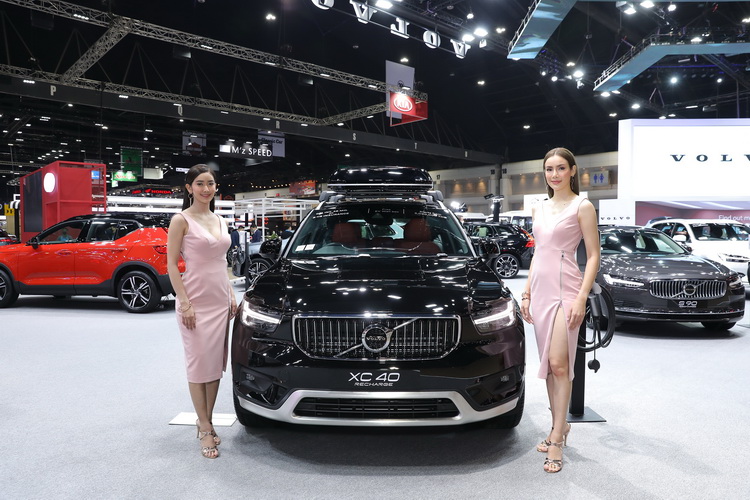 THE NEW VOLVO XC40 RECHARGE PURE ELECTRIC รถยนต์ไฟฟ้า 100% รุ่นแรกของแบรนด์