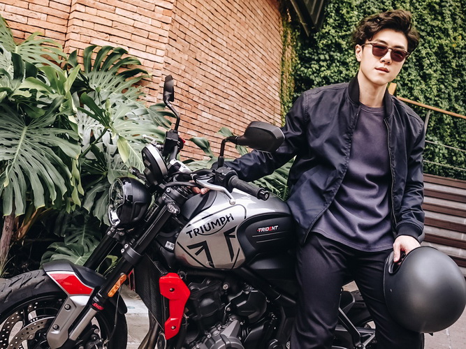 ‘เชาว์ – ชวลิต’ เปิดประสบการณ์ขับขี่ “ไทรเดนท์ 660” ครั้งแรก