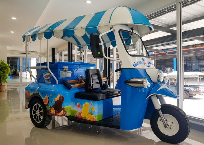 “BM” พร้อมเปิดตัว “Mini EV Tuk-Tuk” กลางปีนี้