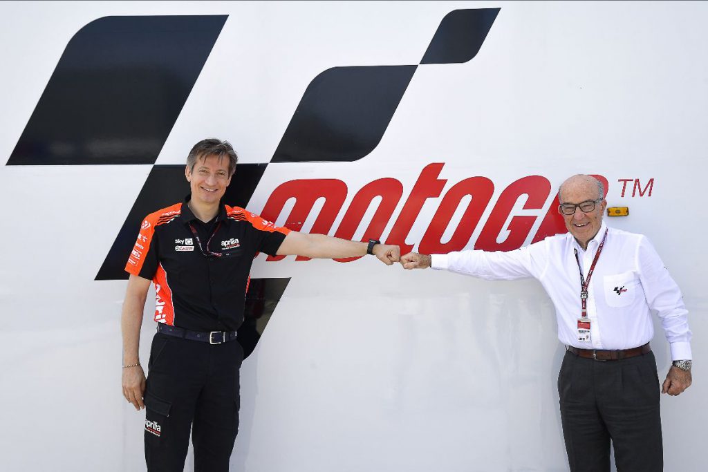 Aprilia Racing เซ็นสัญญากับ Dorna ถึงปี 2026