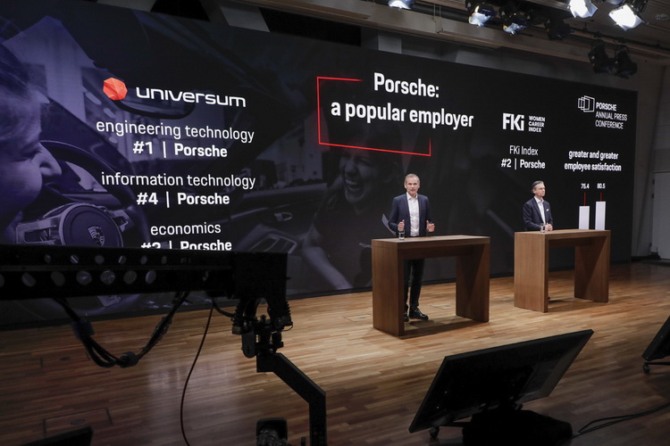 ปอร์เช่บรรลุเป้าหมายการเติบโตอย่างยั่งยืนในปีงบประมาณ 2020