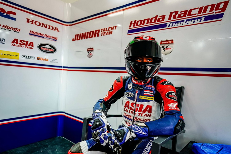 “ก๊องส์-ธัชกร” พลาดบิดเรซ 2 โมโตทรี จูเนียร์ บาเลนเซีย