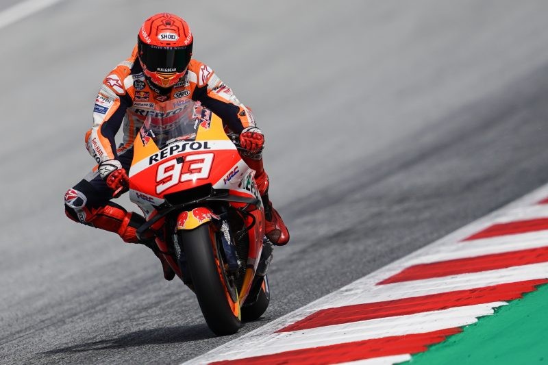 “มาร์เกซ” ซิวกริดที่ 8 โมโตจีพี สตีเรียน กรังด์ปรีซ์