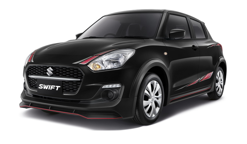 ‘SUZUKI SWIFT GL PLUS’ เวอร์ชันพิเศษอัพเกรดชุดแต่งรอบคัน
