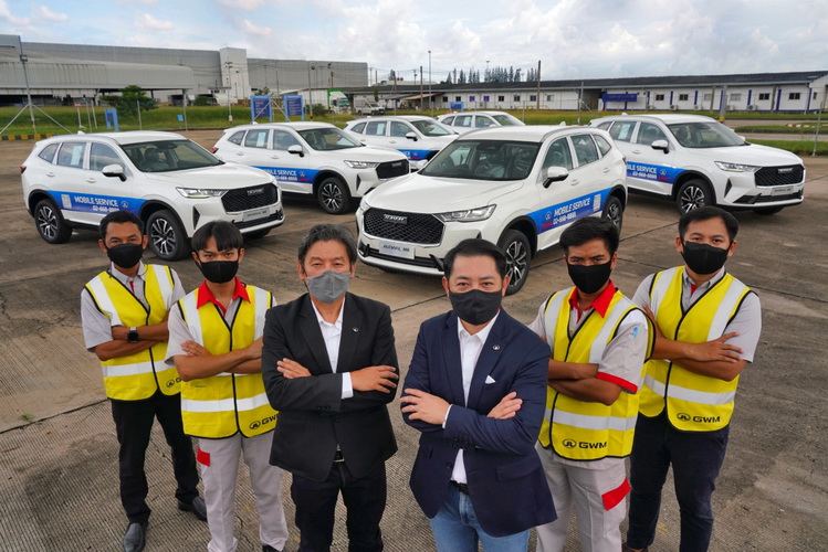 เกรท วอลล์ มอเตอร์ บริการเช็กระยะตามตารางบำรุงรักษานอกสถานที่ให้กับลูกค้า