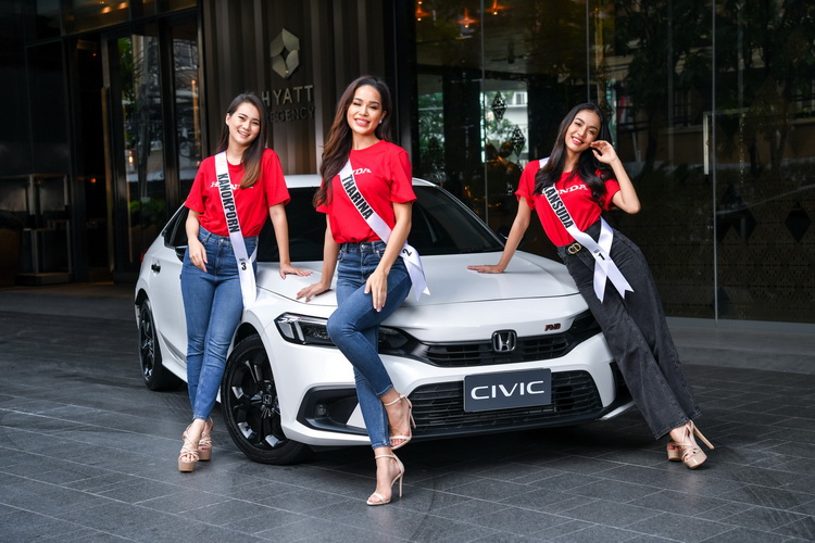 ฮอนด้า ชวนผู้เข้ารอบ Miss Universe Thailand 30 คน ถ่ายทอดตัวตนและ Passion ไปกับ ฮอนด้า ซีวิค ใหม่