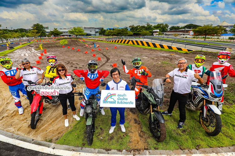 Honda Safety Riding Park Bangkokรองรับไลฟ์สไตล์การขับขี่ของคนรุ่นใหม่