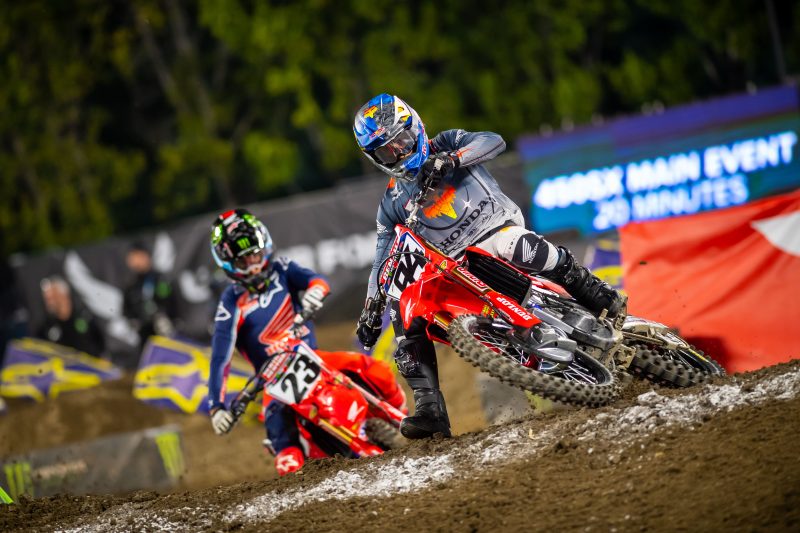 “ร็อคเซ่น” ควบ CRF450R ประเดิมแชมป์ AMA Supercross 2022