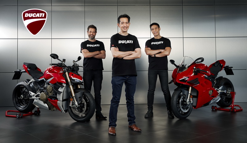ดูคาติ ประเทศไทย เปิดตัวบิ๊กไบค์รุ่นใหม่ล่าสุดพร้อมกันถึง 10 รุ่น