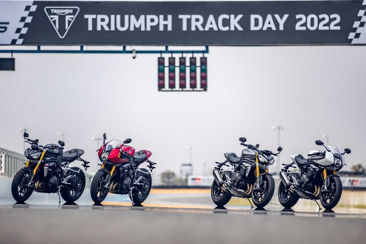 TRIUMPH Track Day 2022ท้าความแรงของสุดยอดพลัง สปอร์ตเน็กเก็ตไบค์รุ่นล่าสุด