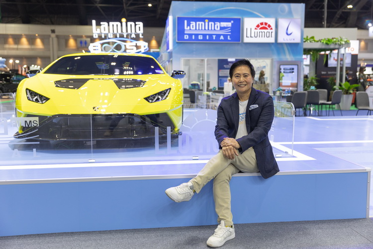 ลามิน่าฟิล์มส่ง Lamina Digital EV Boost ฟิล์มดิจิทัลบูสต์เพื่อรถไฮบริด/อีวี และสมาร์ทคาร์อัจฉริยะโดยเฉพาะ