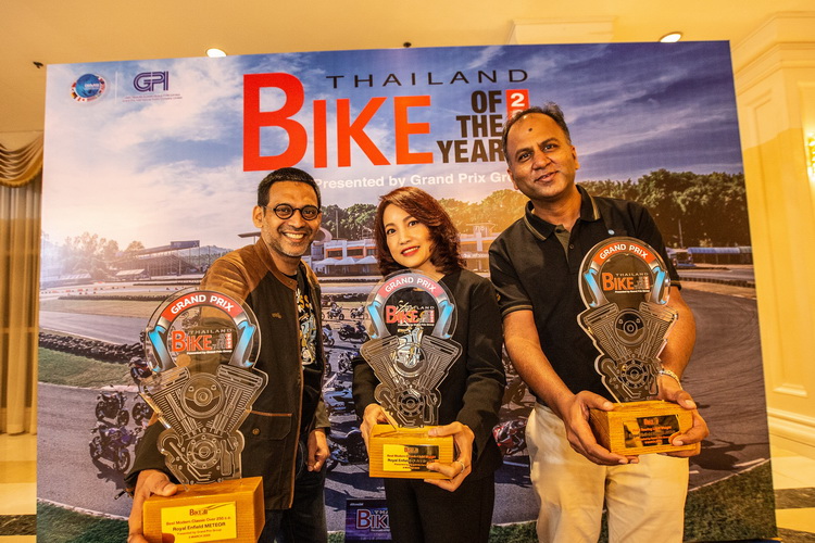 รอยัล เอ็นฟีลด์ รับมอบ 3 รางวัลที่งาน BIKE OF THE YEAR 2022