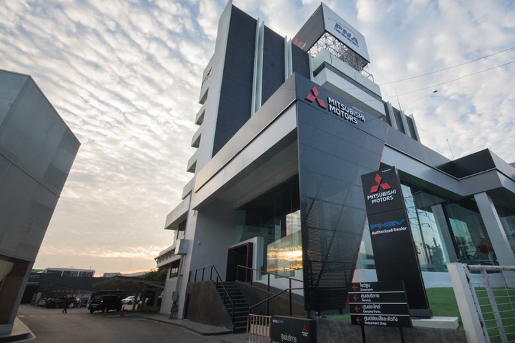 มิตซูบิชิ มอเตอร์ส ประเทศไทยเปิดโชว์รูมแห่งใหม่บนถนนวิภาวดีรังสิต