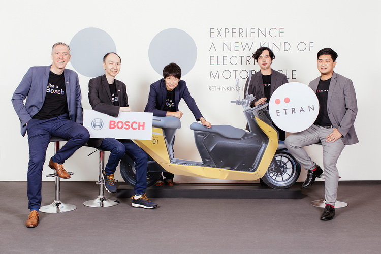 ETRAN ผนึก Bosch ยกระดับสองล้อไฟฟ้า