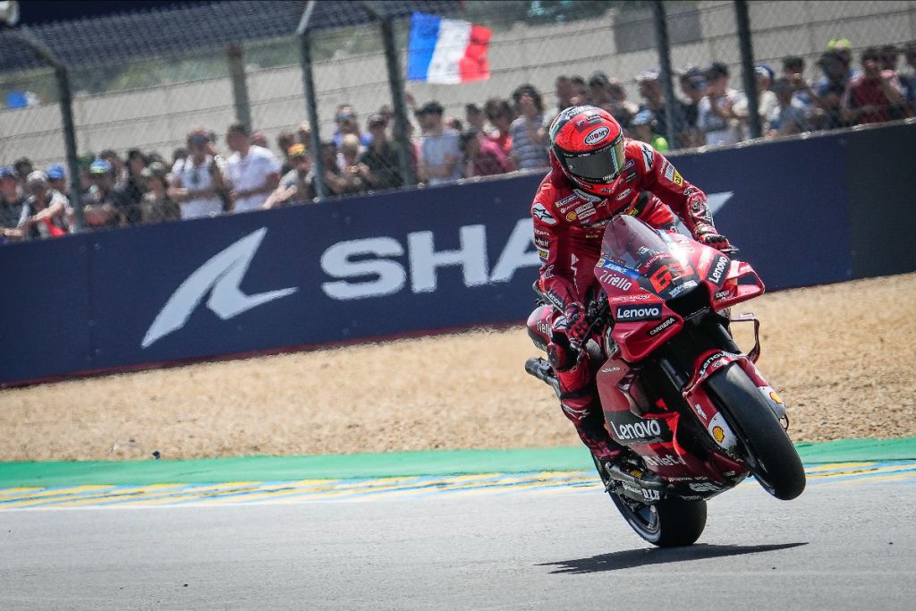 Ducati หัวตาราง, ควอตาราโรเริ่มต้นที่สี่