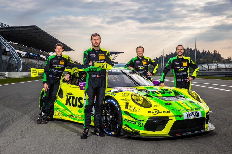ปอร์เช่พร้อมป้องกันตำแหน่งแชมป์ Eifel ด้วยรถแข่งปอร์เช่ 911 GT3 R