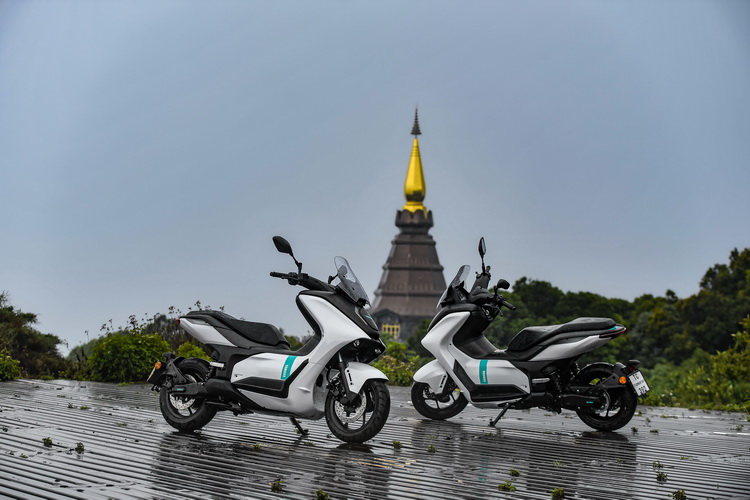 “E01” โชว์สมรรถนะสกู๊ตเตอร์แห่งอนาคต