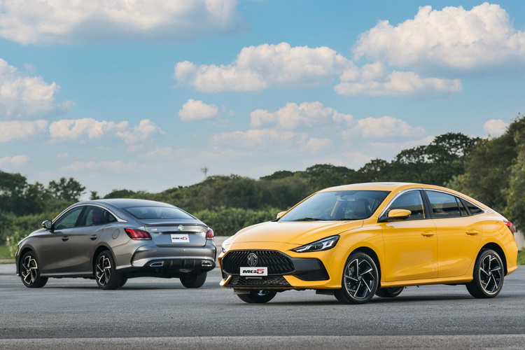 เอ็มจี แนะนำ NEW MG5 (MY2022) รุ่น D+