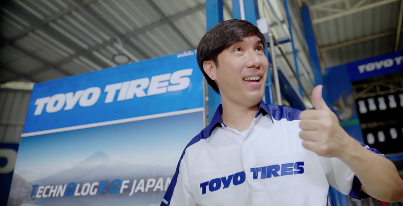 “เอ็ด 7 วิ” คอนเฟิร์ม ยางโตโยไทร์ นั้นโก้จริง!!