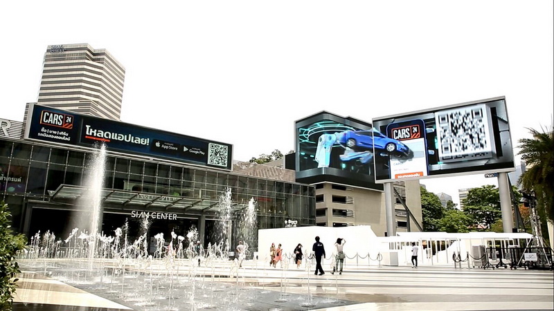 CARS24 เปิดตัว Immersive 3D Digital Billboard ใจกลางสยาม