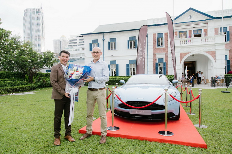 แอสตัน มาร์ติน แบงคอก ร่วมแสดงความยินดี ในโอกาสการฉลองสิริราชสมบัติครบ 70 ปี ของ สมเด็จพระราชินีนาถเอลิซาเบธที่ 2 แห่งสหราชอาณาจักร