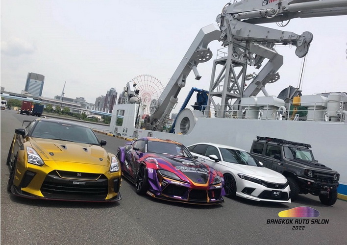 เปิดภาพสุดยอดรถแต่งจากญี่ปุ่นเดินทางสู่เมืองไทย