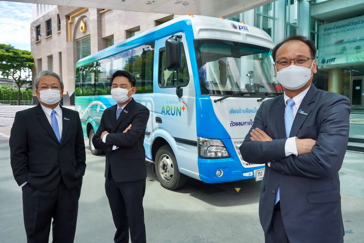 พีทีที ดิจิตอล ผนึกกำลัง อรุณ พลัสเสริมทัพรถโดยสารไฟฟ้า E-Bus