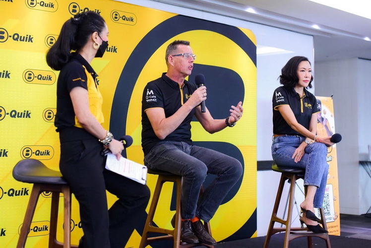 บี-ควิก พร้อมสนับสนุนวงการมอเตอร์สปอร์ต