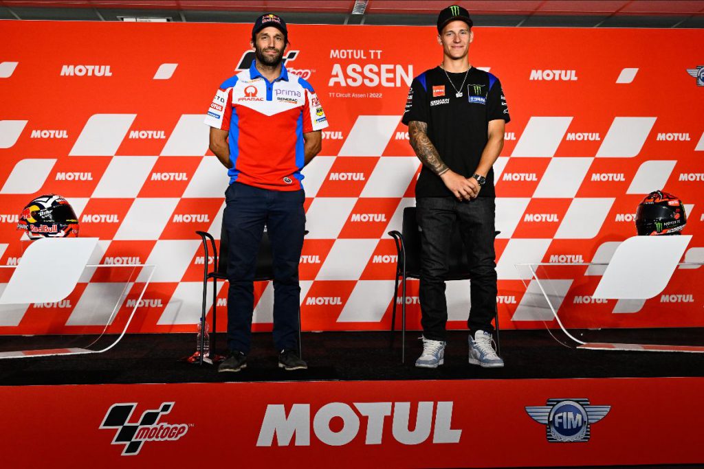 Quartararo และ Zarco พูดคุยเกี่ยวกับครึ่งแรกของฤดูกาลและการแข่งขันสุดสัปดาห์