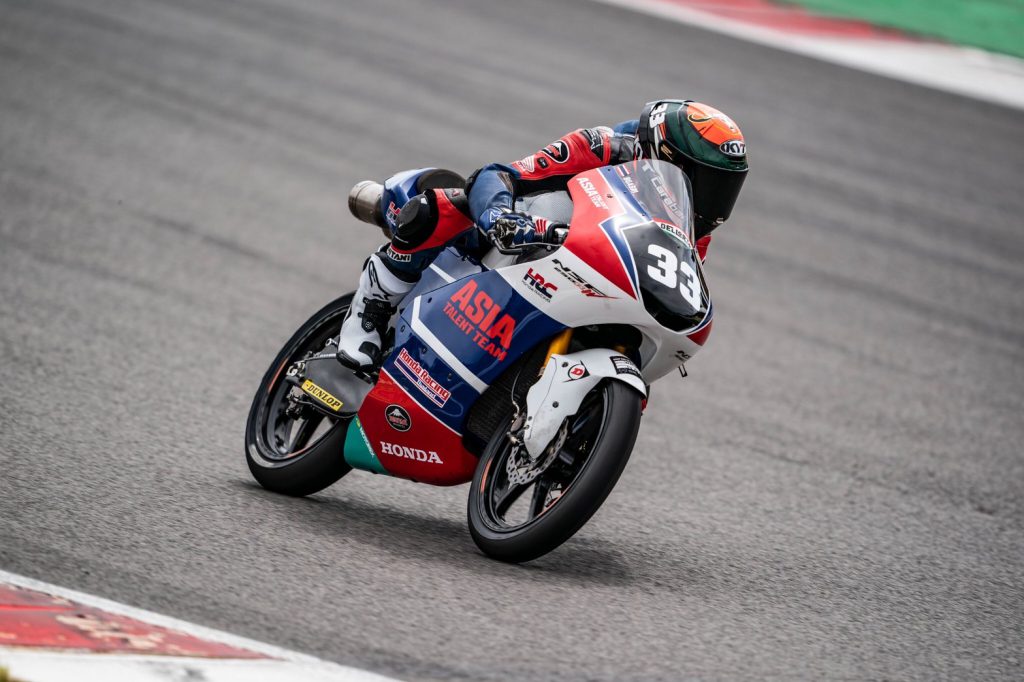 “ก๊องส์-ธัชกร” รั้งรองจ่าฝูงซ้อม จูเนียร์จีพี สนาม 5 โปรตุเกส