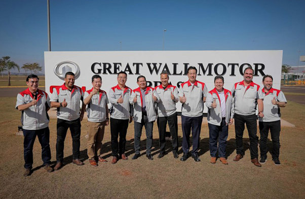 ฮามิลตัน มูเรา รองประธานาธิบดีบราซิล เยี่ยมชมโรงงานของ GWM