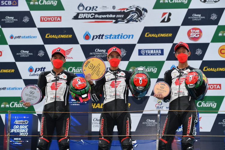 “ข้าวก้อง & มิกซ์” คว้าชัย “ฮอนด้า ไทยแลนด์ ทาเลนต์ คัพ สนามที่ 3