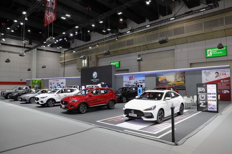 เอ็มจี เข้างาน FAST AUTO SHOW THAILAND 2022