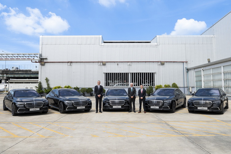 เมอร์เซเดส-เบนซ์ ประเทศไทย พร้อมส่งออก “Mercedes-Benz S-Class” ไปยังเวียดนาม