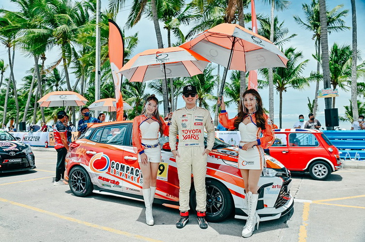 คอมแพ็ค เบรก ส่ง “เจมส์ – ภูริพรรธน์” ลงประชันความเร็วในรายการ Toyota Gazoo Racing Motorsport 2022
