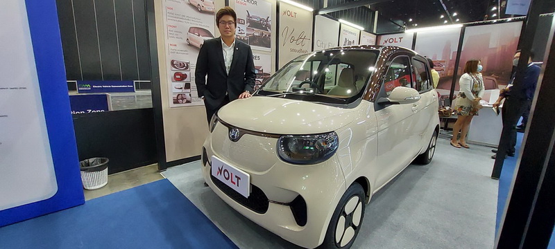 อีวี ไพรมัส เผยโฉม Volt City EV ครั้งแรกในงาน Future Mobility Asia