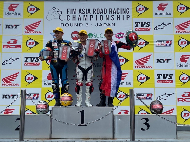 “ฟิล์ม-ปิยวัฒน์” คว้าโพเดียมแรก เอเชีย โร้ด เรซซิ่ง สนาม 3