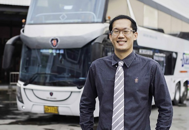 ธนัชวิชญ์ แทรเวล กรุ๊ป ชูรถบัสสแกนเนียที่ Miss Universe Thailand 2022 เลือกใช้