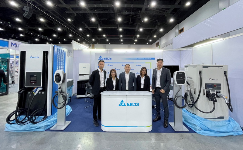 เดลต้าจัดแสดงนวัตกรรมการชาร์จรถยนต์ไฟฟ้า V2X และโซลูชันพลังงานทดแทน