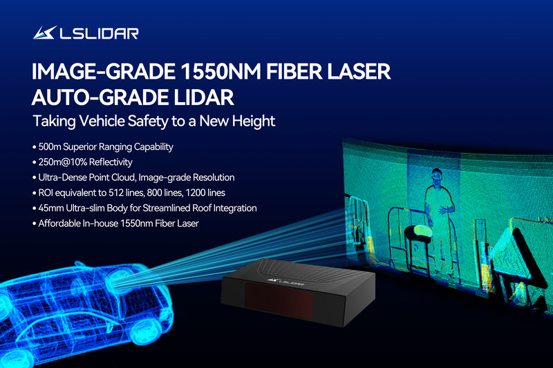 LSLiDAR เปิดตัวเซ็นเซอร์ไลดาร์ ‘แอลเอส ซีรีส์’ ความยาวคลื่น 1550nm