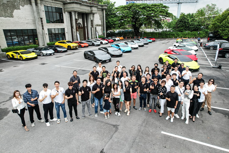 Lamborghini Club Thailand เปิดประสบการณ์ทริปจิบกาแฟยามเช้า