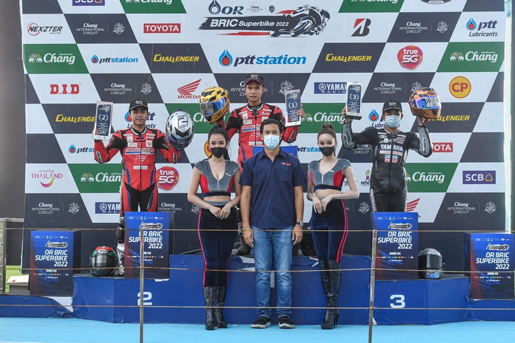 “นครินทร์” คว้าแชมป์ โออาร์ บีอาร์ไอซี ซูเปอร์ไบค์