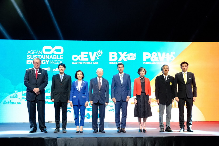งานมหกรรมอุตสาหกรรมด้านพลังงานและสิ่งแวดล้อม ASEW&EVA 2022 เปิดแล้ววันนี้