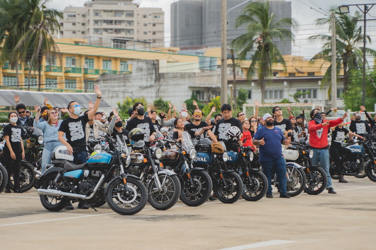 ขี่ Royal Enfield 350 Hunter ไปร่วมกิจกรรม One Ride 2022