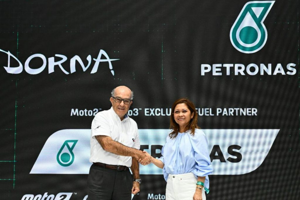 PETRONAS ผู้จัดจำหน่ายเชื้อเพลิง Moto2™ และ Moto3™ แต่เพียงผู้เดียว